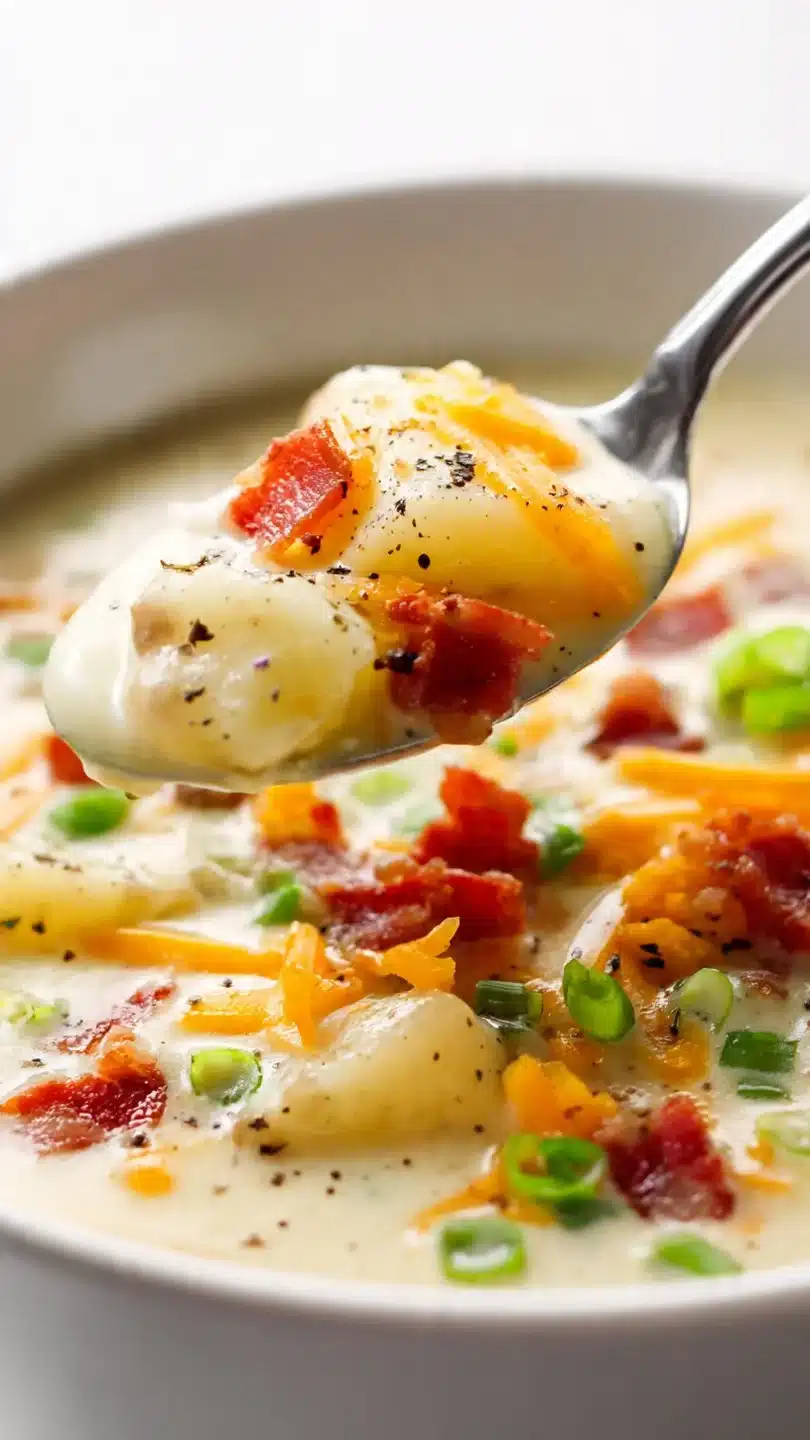 Gluten Free Loaded Potato Soup