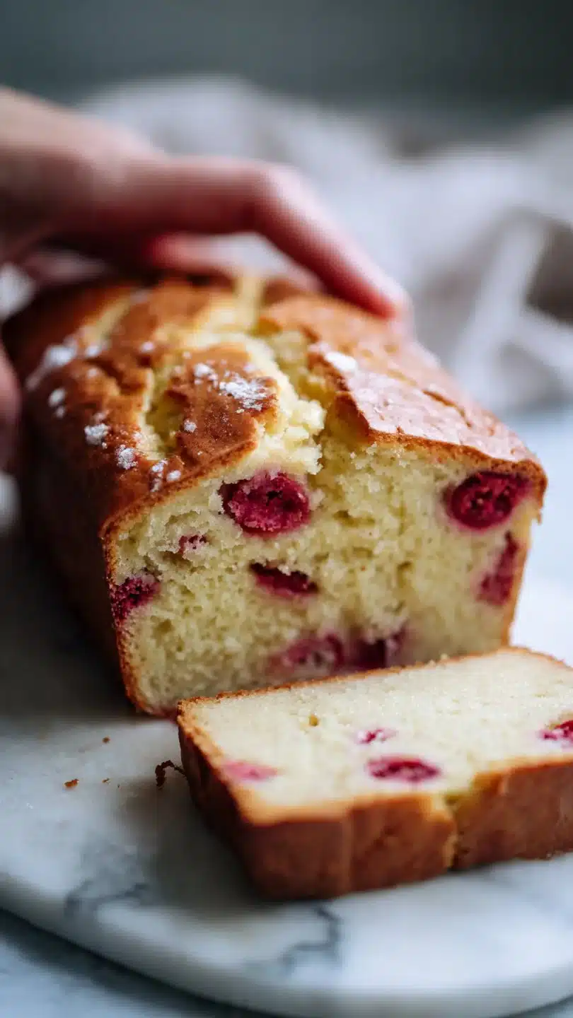 Gluten-Free Raspberry Lemon Loaf