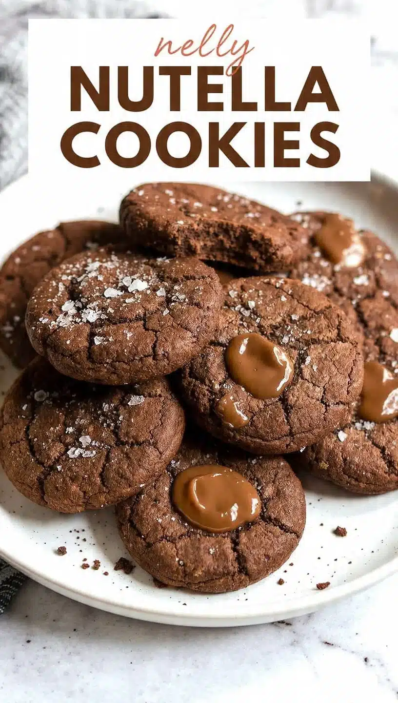Nutella Stuffed Gluten Free Cookies