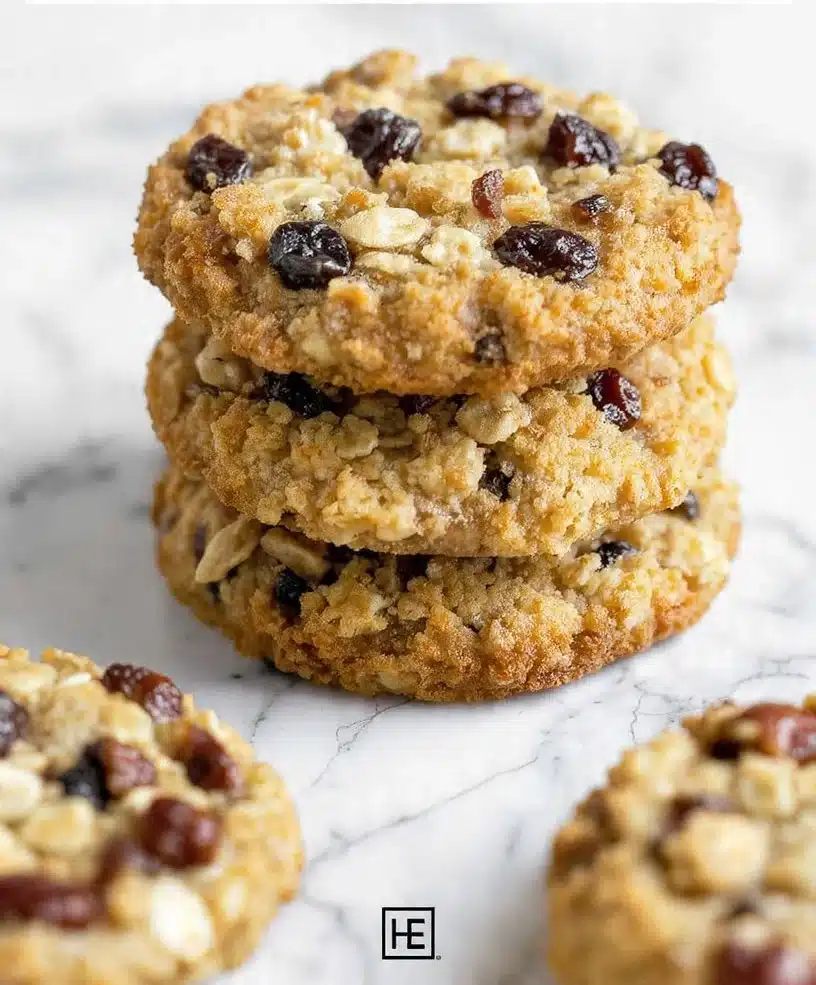 Easy Gluten Free Oatmeal Raisin Cookies