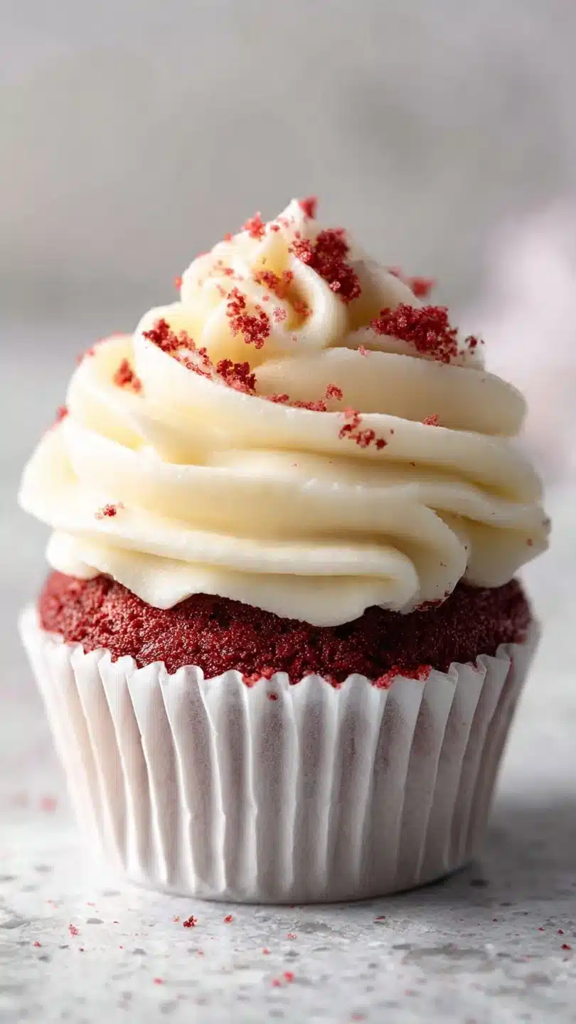 Easy Gluten Free Red Velvet Cupcakes