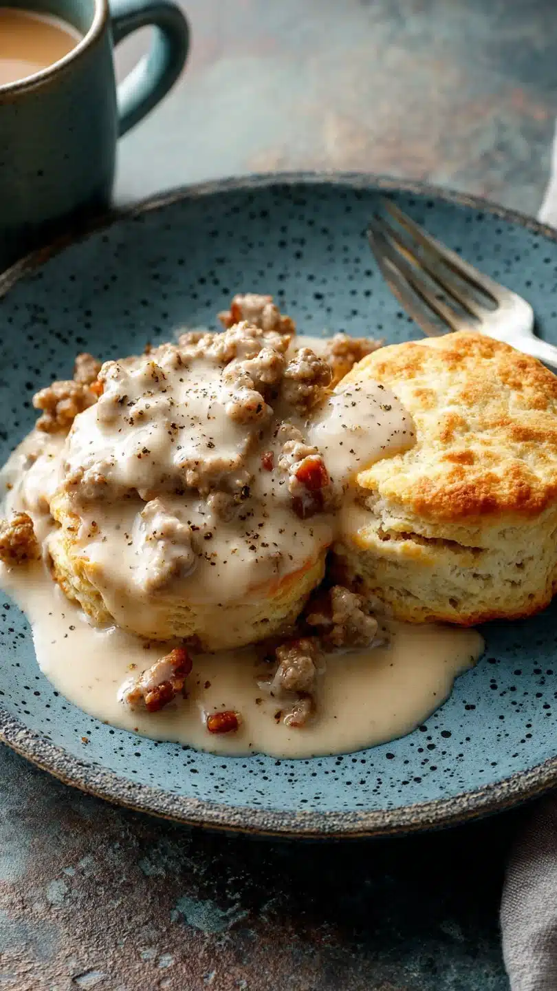 Gluten Free Biscuits & Sausage Gravy