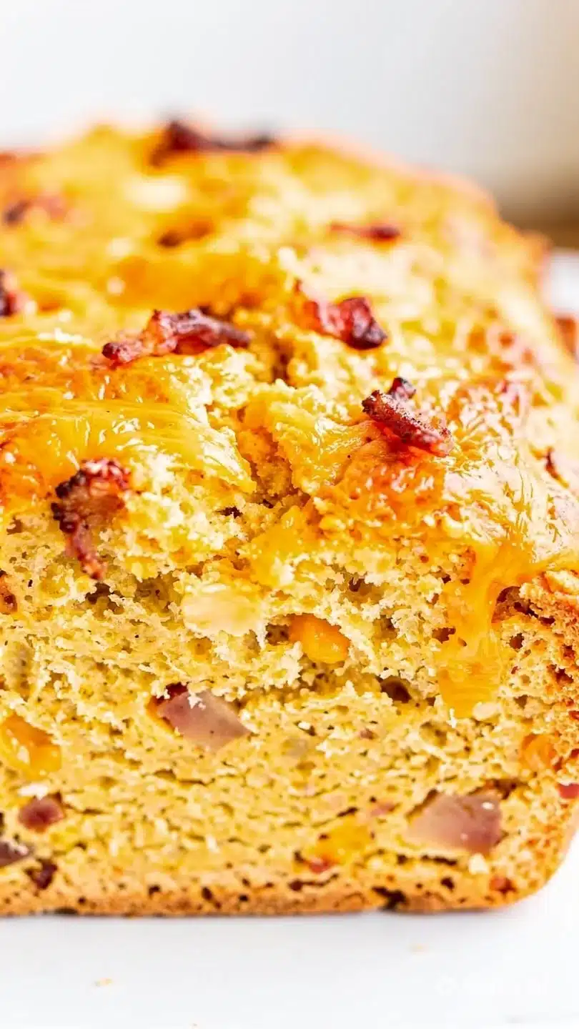 Gluten Free Cheddar & Bacon Bread