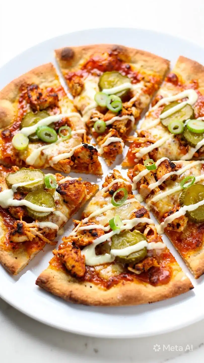 Gluten Free Chicken Pizza