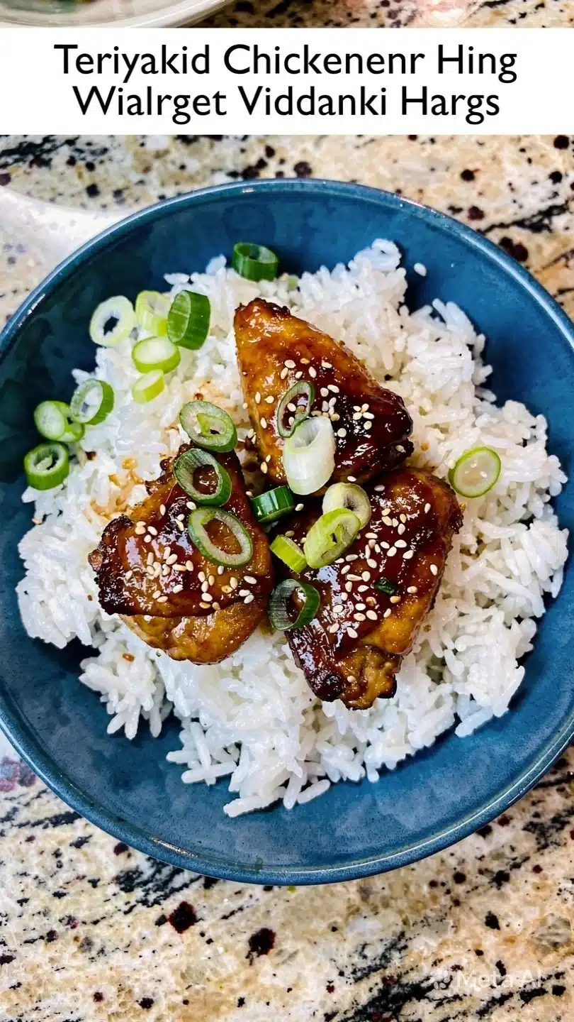 Gluten Free Chicken Teriyaki