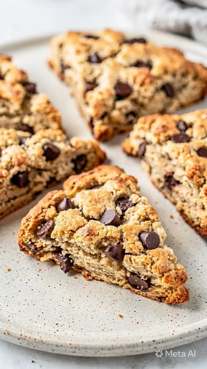 Gluten Free Chocolate Chip Scones