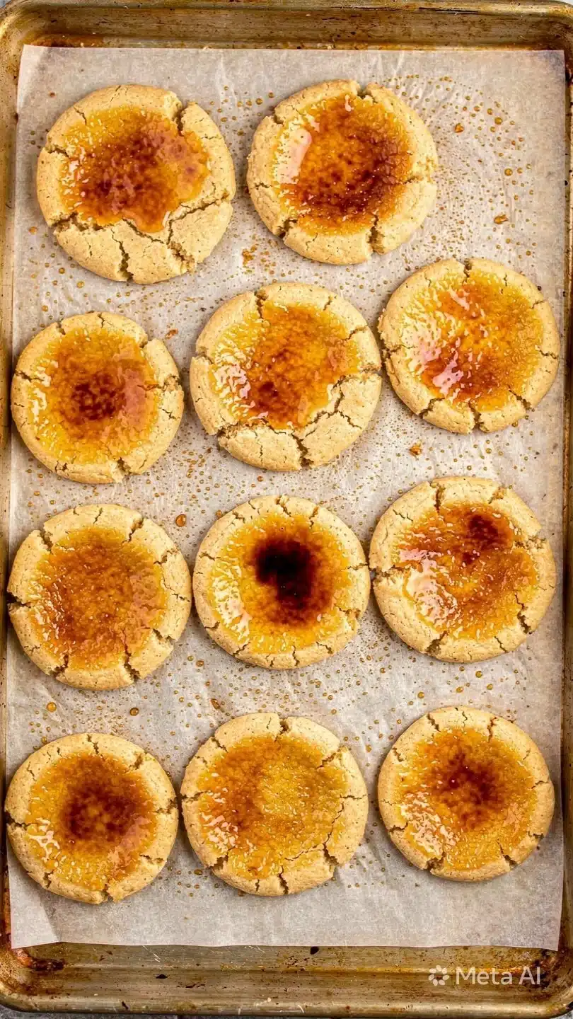 Gluten Free Creme Brulee Cookies