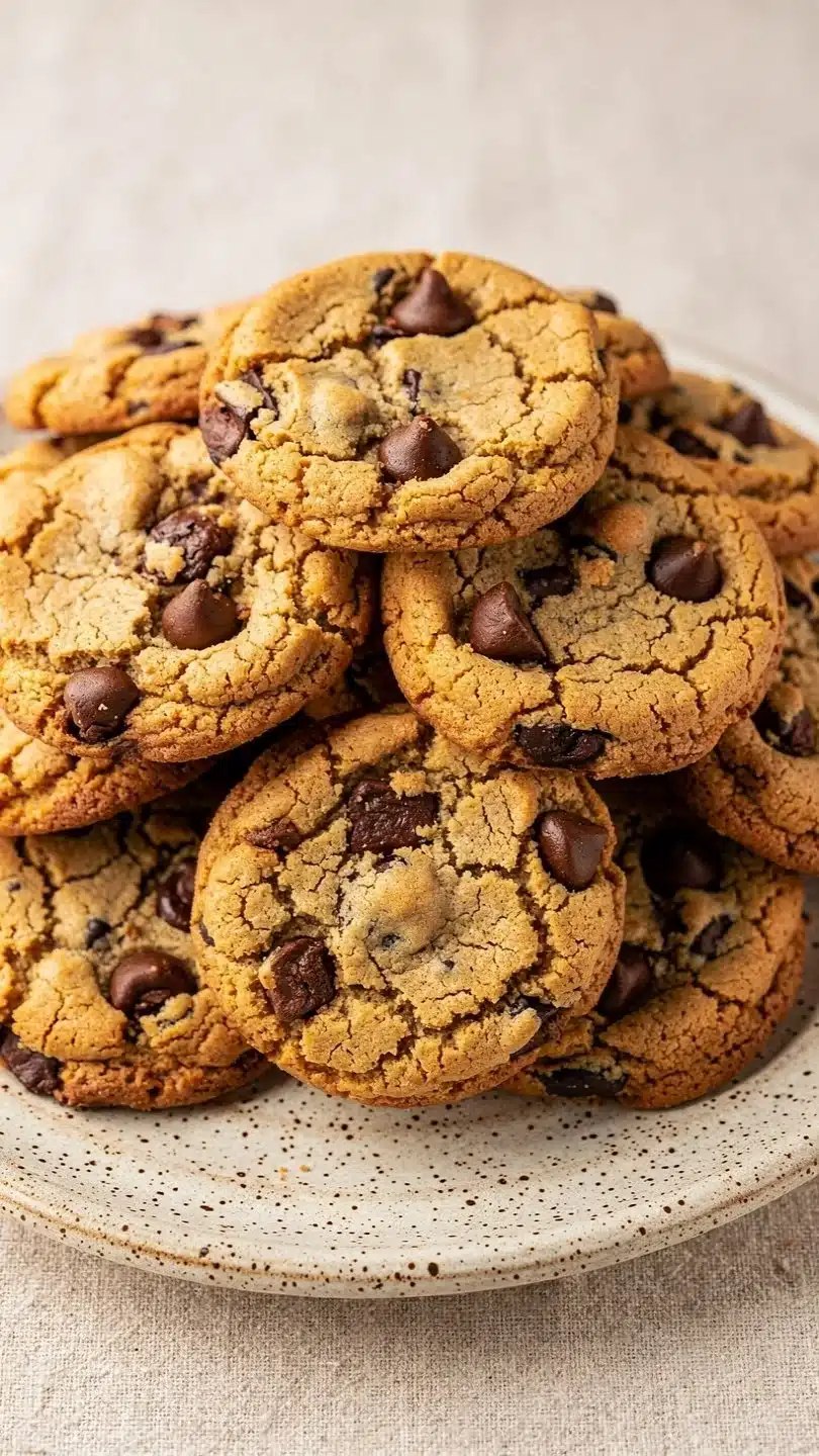 Gluten Free Espresso Chocolate Chip Cookies