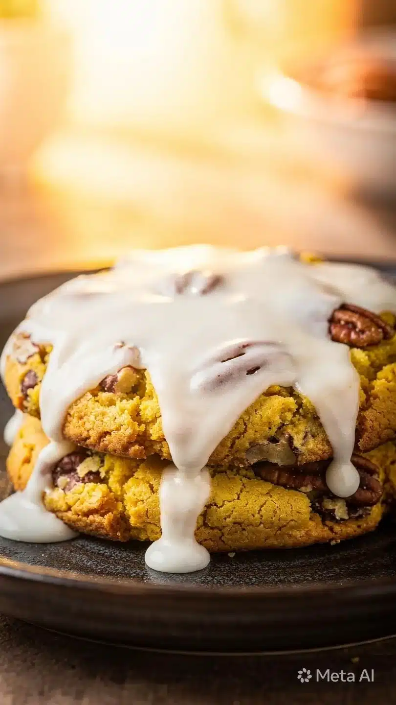 Gluten Free Pecan Cookies With Vanilla