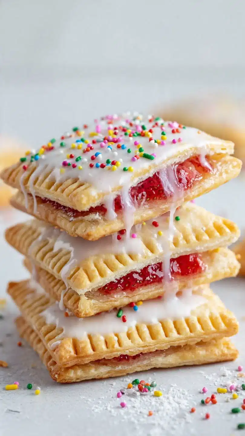 Gluten Free Strawberry Toaster Pastries