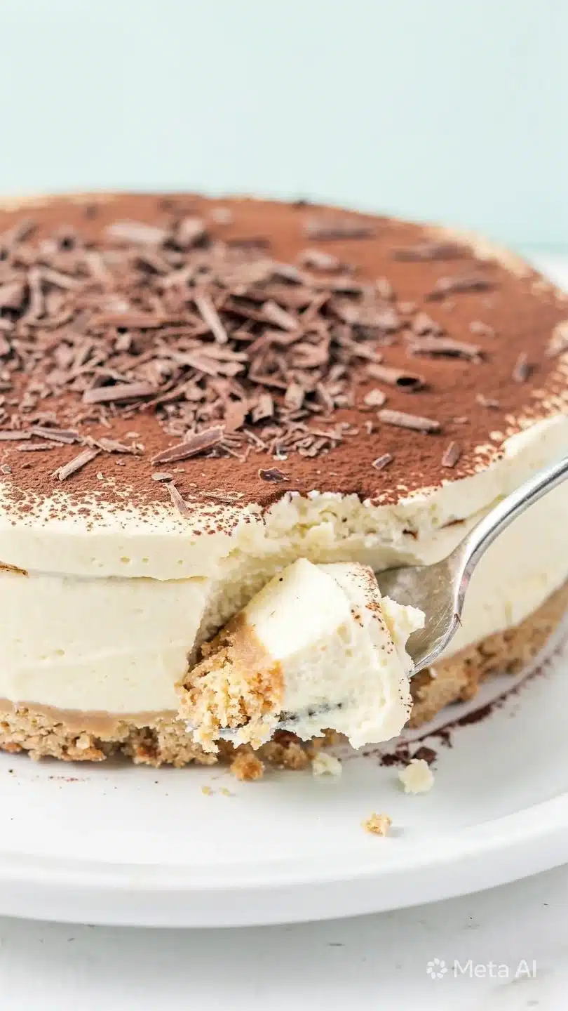 Gluten Free Tiramisu Cheesecake