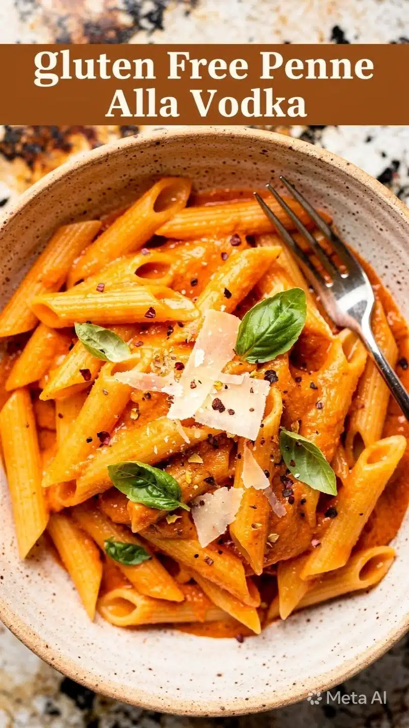 Gluten Free Vodka Penne
