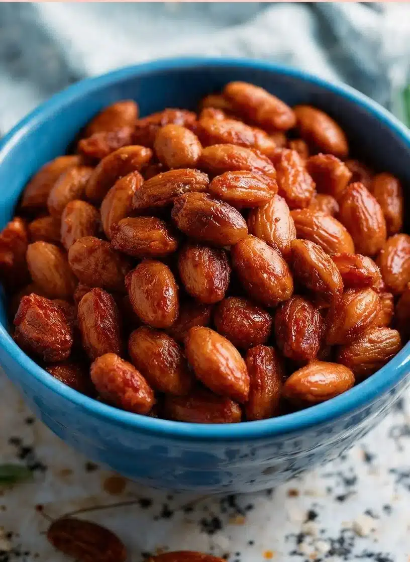 Honey Sriracha Almonds